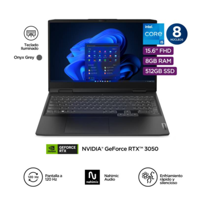 LAPTOP LENOVO IDEAPAD GAMING 3  MODELO: 15IMH05